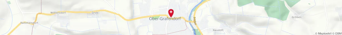 Kartendarstellung des Standorts für Marien Apotheke Ober-Grafendorf in 3200 Ober-Grafendorf